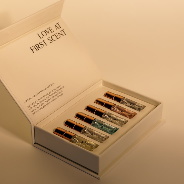 Selection of fragrance bottles for discovery